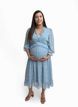 Load image into Gallery viewer, Forever dress // Blue dots