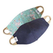 Load image into Gallery viewer, Reversible mask ~ Minty // teen