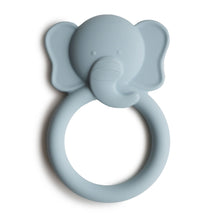 Load image into Gallery viewer, Mushie Teether // Elephant Cloud