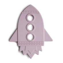 Load image into Gallery viewer, Mushie Teether // Rocket Soft Lilac
