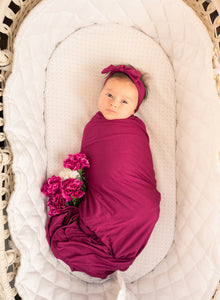 Swaddle // berry