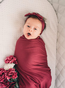 Swaddle // berry