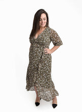 Load image into Gallery viewer, Forever dress // Olive ruffle