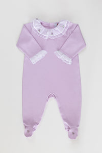 Newborn bodysuit // lilac