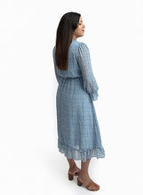 Load image into Gallery viewer, Forever dress // Blue dots