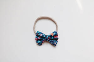 Small knot bow // wild flower