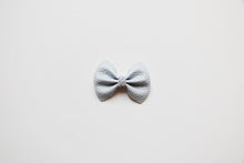 Load image into Gallery viewer, Small faux leather // pale blue glam