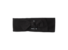 Load image into Gallery viewer, Top knot headband // noir