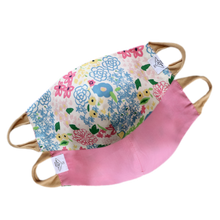 Load image into Gallery viewer, Reversible mask ~ pastel bloom // adult