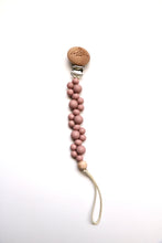 Load image into Gallery viewer, Pacifier Clip [AD] Dusty rose