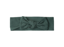 Load image into Gallery viewer, Top knot headband // hunter